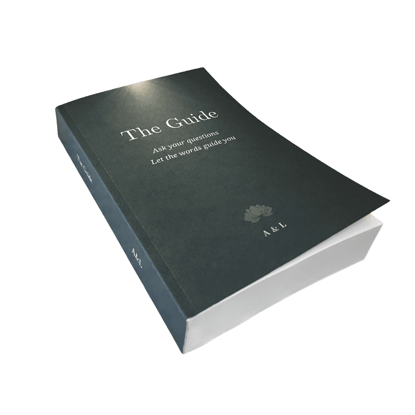 The Guide — Ask your questions. Let the words guide you.